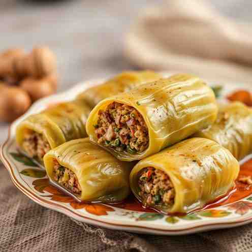 Classic Sarmale - Delicious Stuffed Cabbage Rolls